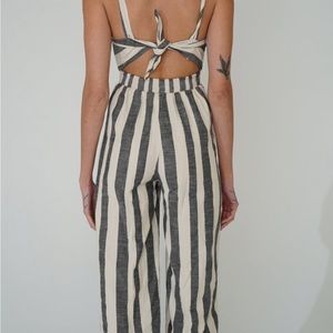 NEW Japna Striped Jumpsuit
